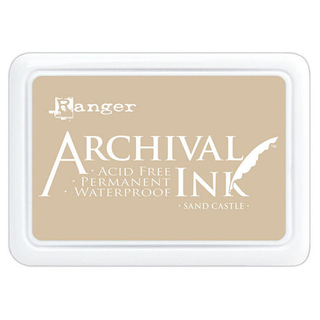 Ranger ink ranger • castello di sabbia per tampone di inchiostro d'archivio