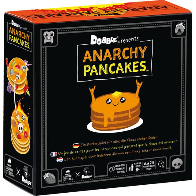 Zygomatic board game studio zygomatic dobble anarchy pancakes - gioco di carte con pancake