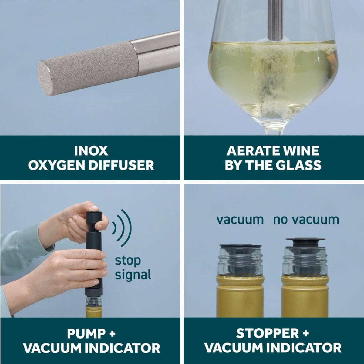 Pacchetto amanti del vino Airtender