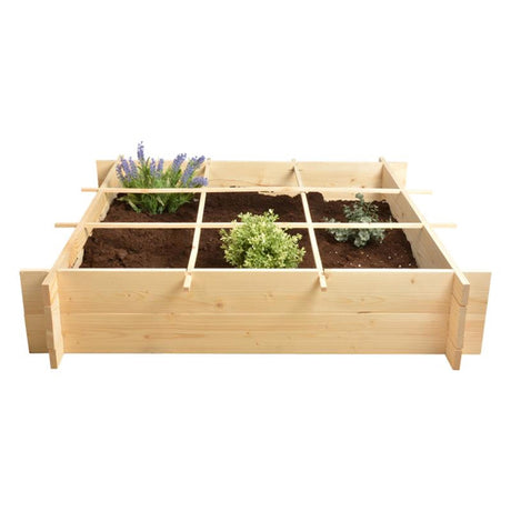 Cassetta per coltivazione da giardino in legno di design Esschert (100x10x13,7 cm)
