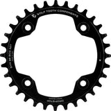 Componenti per denti di lupo Corona simmetrica da 96 bcd per shimano compact triple