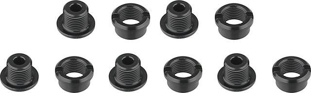 Set bulloni corona Absoluteblack a 5 bracci