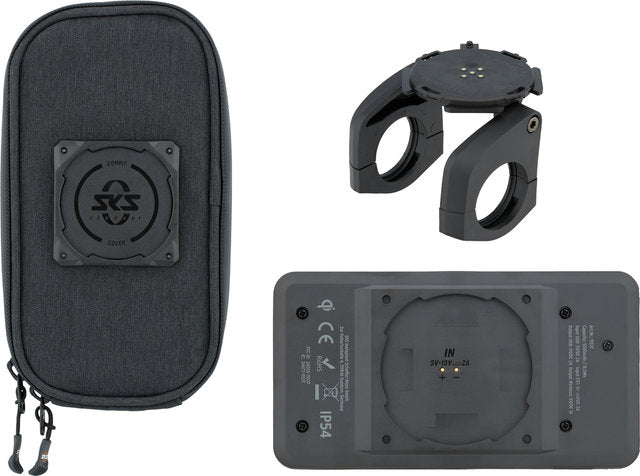 Sks compit+ supporto per smartphone con unità com power bank com smartbag