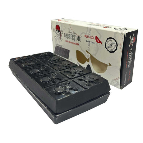 Barbertime cera depilatoria nera 500gr.