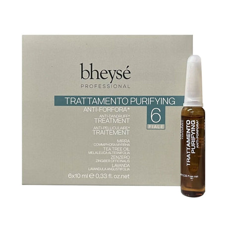 Trattamento antiforfora purificante Bheysé 6x10ml