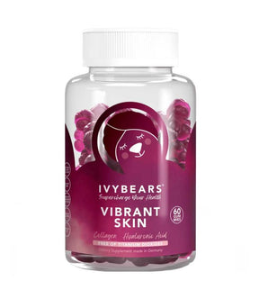 Ivybears vitamine vibranti per la pelle 60 pz.