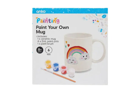 Colora la tua tazza mostra quanto sei creativo.