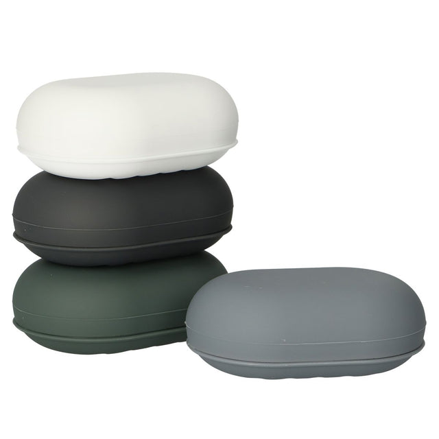 Divertimento da bagno portasapone soft-touch assortito