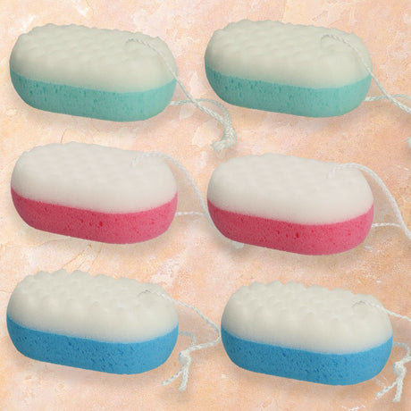 Bagno divertente spugna massaggiante assortita
