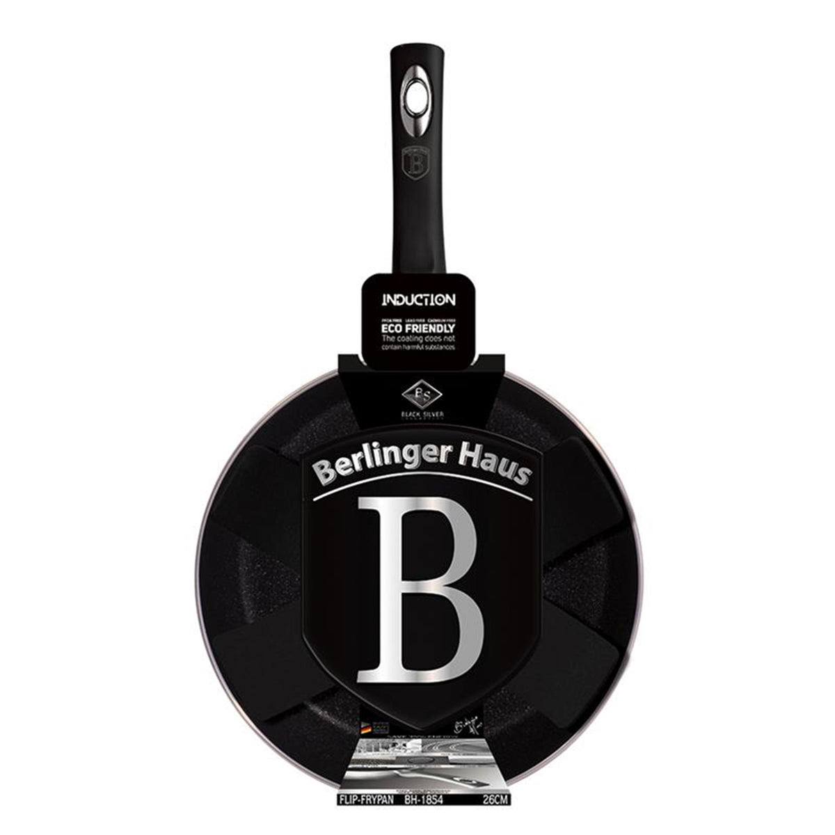 Padella girevole Berlingerhaus 26 cm nera