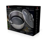 Pentola Berlingerhaus 20 cm in acciaio inox 2,4 l collezione Eternal con rivestimento Eterna adatta a tutte le fonti di calore, compresa induzione e forno