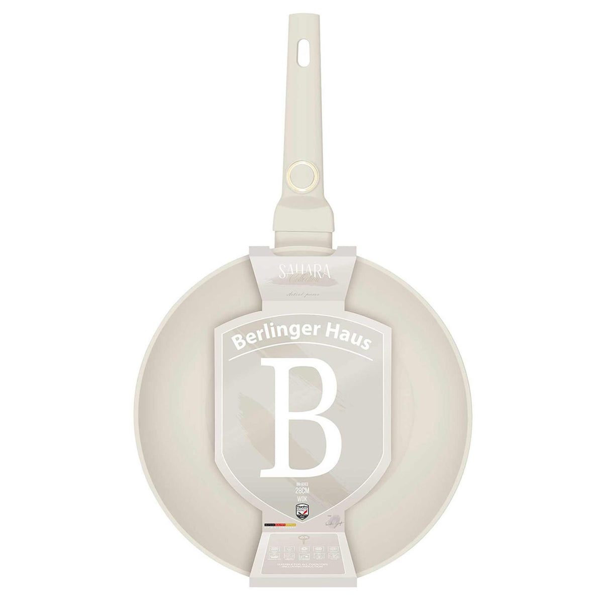 Wok Berlingerhaus da 28 cm collezione Sahara