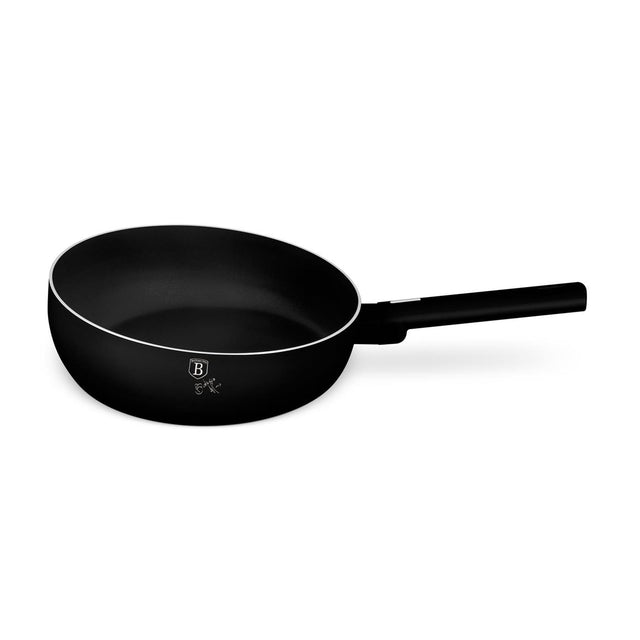 Padella girevole Berlingerhaus nero opaco 26 cm