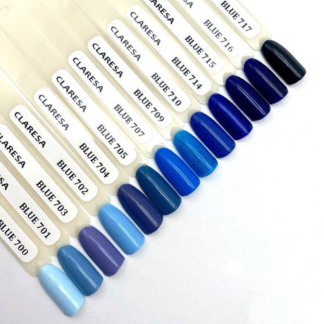 Smalto gel UV LED Claresa 5ml Blu 717