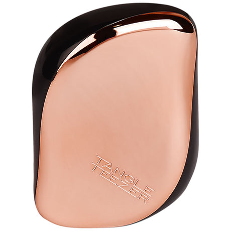 Spazzola per capelli compatta Tangle Teezer rosa oro nero