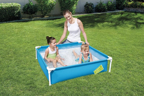 Piscina Bestway 1,22 mx 1,22 mx 30,5 cm la mia prima piscina con cornice