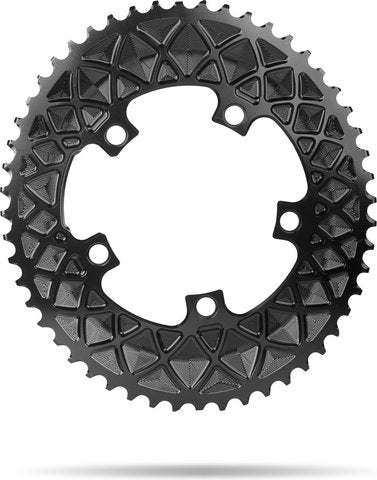 Corona Absoluteblack ovale da strada 110 5 bcd per sram
