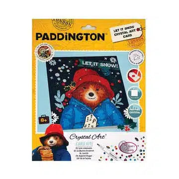 Pittura diamante Jonotoys - Cartolina di Natale Paddington lascia che nevichi