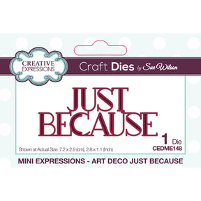 Espressioni creative • sue wilson mini espressioni art deco craft muoiono solo perché