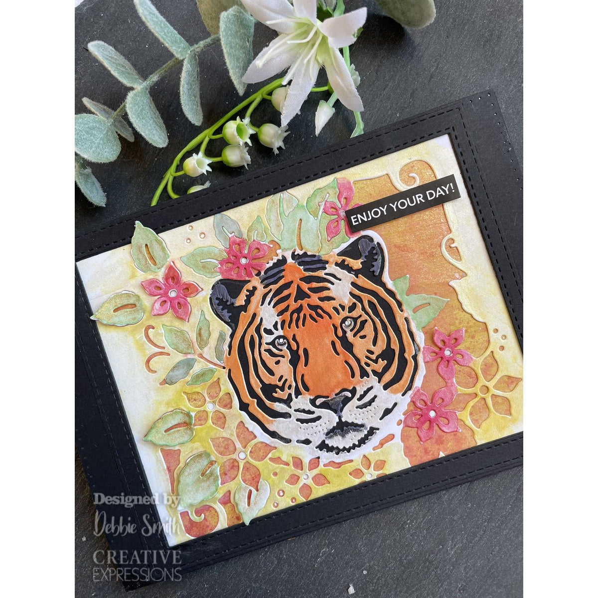 Tagli di carta • crea quei fiori di tigre