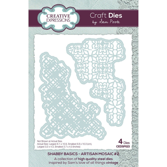 Espressioni creative • basi shabby craft die crafts mosaic #2