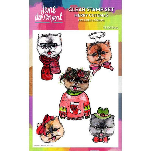Espressioni creative • timbri trasparenti Merry Cutemas
