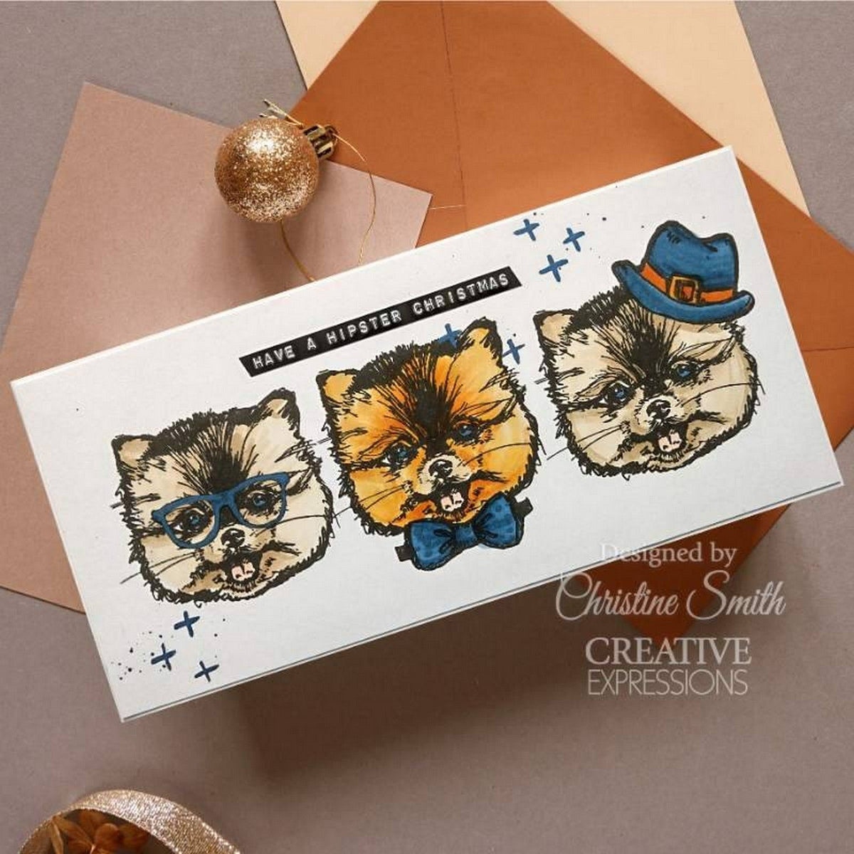 Espressioni creative • timbri trasparenti Merry Cutemas
