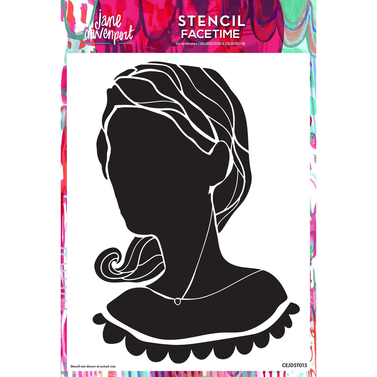 Espressioni creative • jane davenport stencil facetime