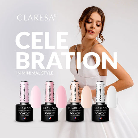 Smalto gel UV LED Claresa 5ml Celebrazione 7