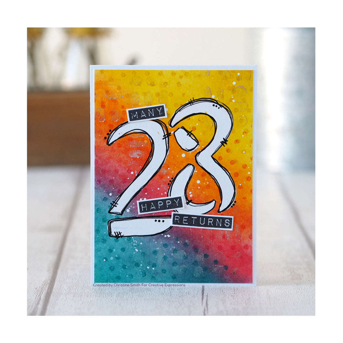 Espressioni creative • mini stencil numero 2