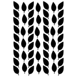 Espressioni creative • stencil di sentieri frondosi