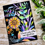 Espressioni creative • stencil da colorare compagno sunshine serenade 2 pz