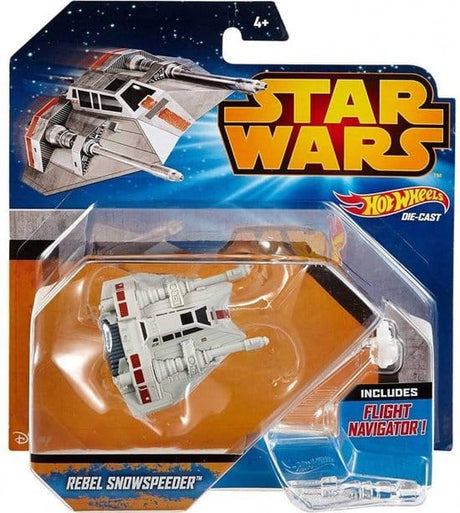 Astronave Mattel Star Wars Hotwheels Rebel Snowspeeder