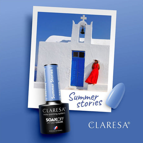Smalto gel UV LED Claresa 5 ml Storie estive 1