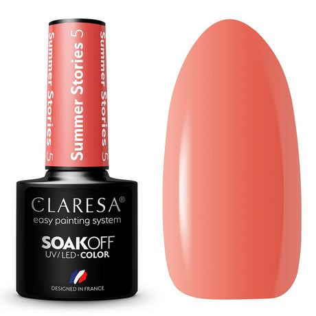 Smalto gel UV LED Claresa 5 ml Storie estive 5