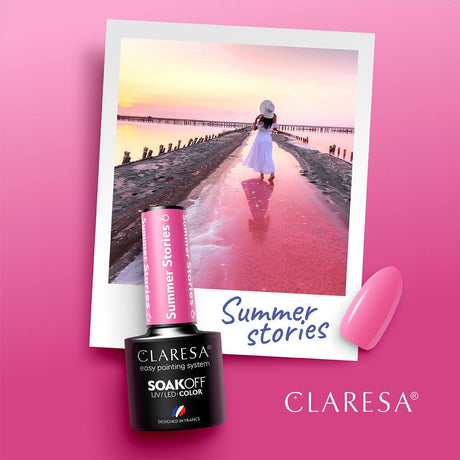 Smalto gel UV LED Claresa 5 ml Storie estive 6