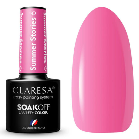 Smalto gel UV LED Claresa 5 ml Storie estive 6