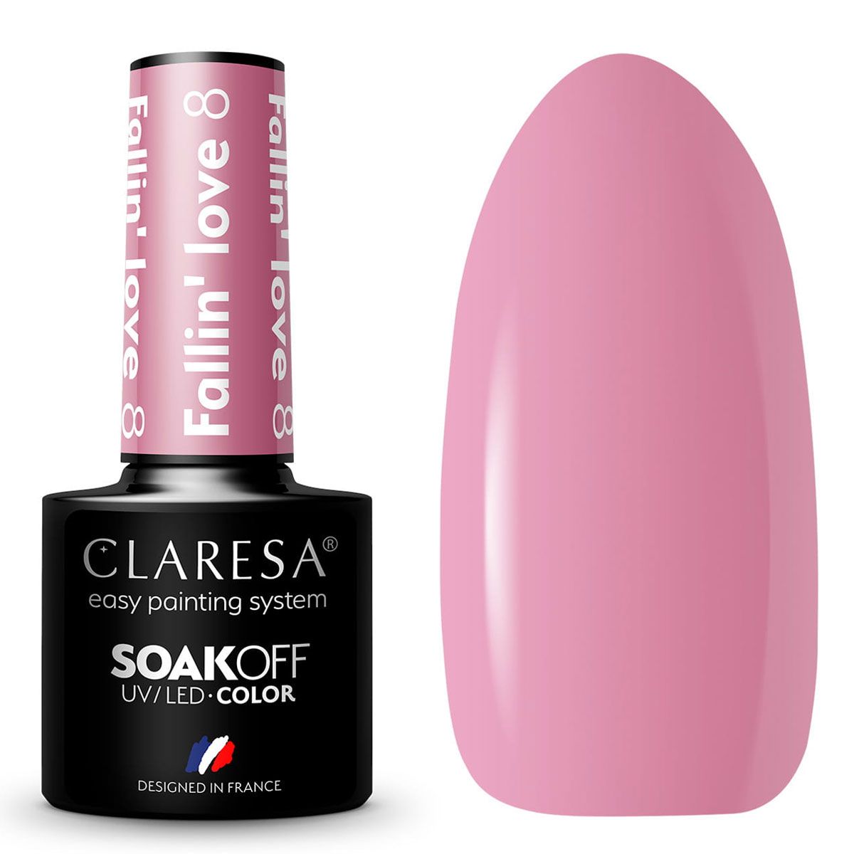 Smalto gel UV LED Claresa 5 ml Fallin' Love 8