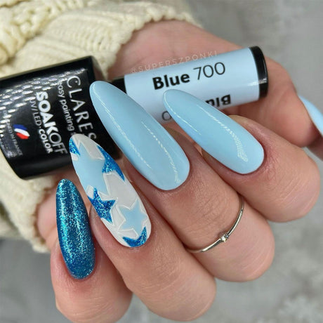 Smalto gel UV LED Claresa 5 ml Blu 700 Funfair