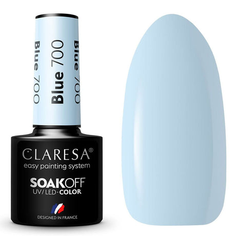 Smalto gel UV LED Claresa 5 ml Blu 700 Funfair