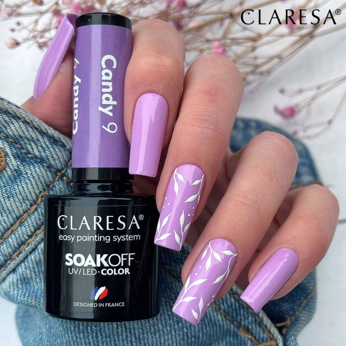 Smalto semipermanente Claresa UV LED 5ml Caramella 9