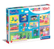 Clementoni puzzle Peppa Pig, 10in1