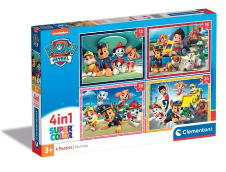 Puzzle Clementoni Paw Patrol, 4in1