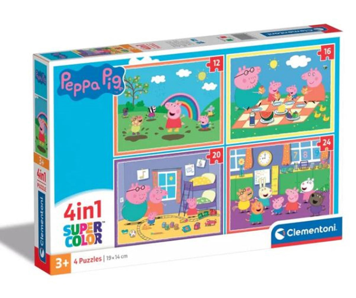 Puzzle Clementoni Peppa Pig 4 in 1