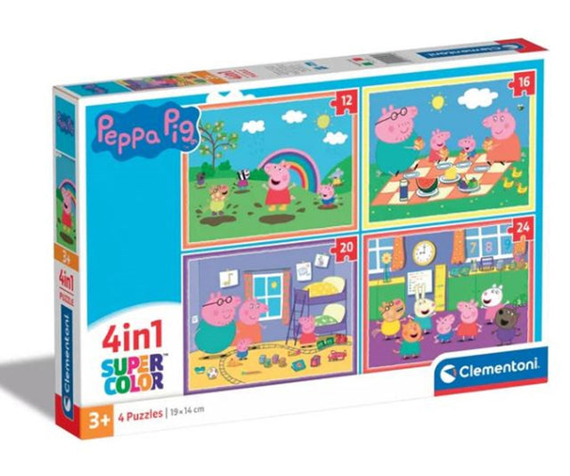 Puzzle Clementoni Peppa Pig 4 in 1