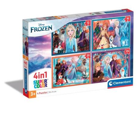 Puzzle Clementoni disney Frozen, 4in1