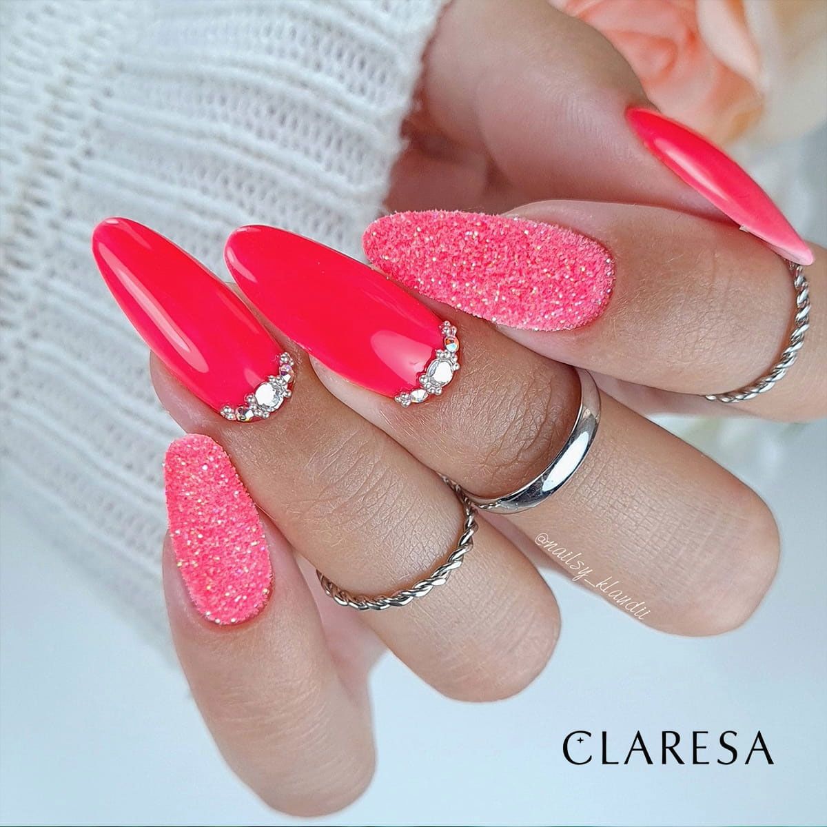 Smalto gel UV LED Claresa 5 ml Neon 5