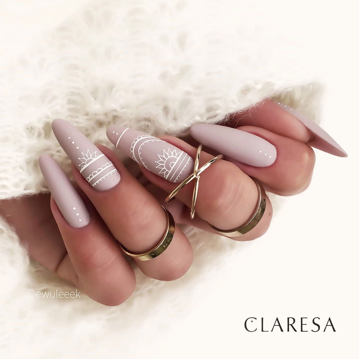 Smalto gel UV LED Claresa 5ml Nudo 102