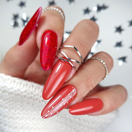 Smalto gel uv led Claresa 5ml rosso 431 sensazioni calde