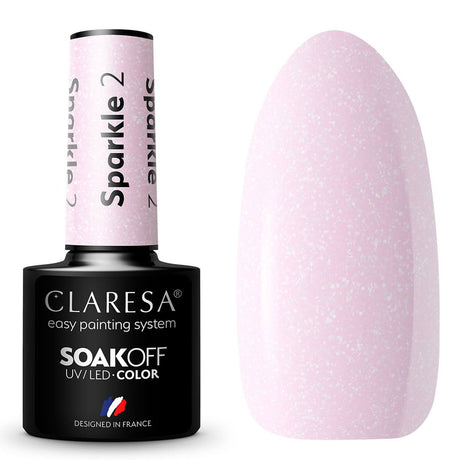 Smalto gel UV LED Claresa 5 ml Sparkle 2